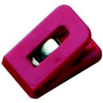 Produktbild von Briefklemmer Signal 1 25x43mm VE=100 Stück rot
