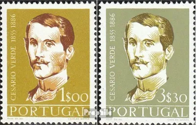 Produktbild von Briefmarken Portugal 1957 Mi 860-861 (kompl.Ausg.) mit Falz Verde