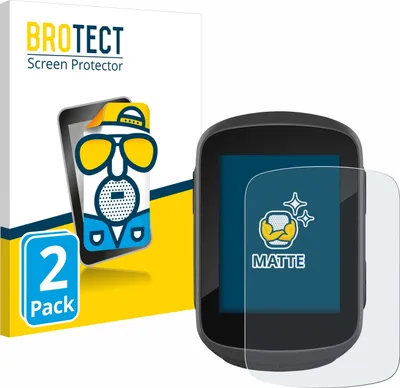 Produktbild von 2x BROTECT Schutzfolie für Garmin Edge 130 Plus Displayschutz Displayschutzfolie Folie Matt Entspiegelungsfolie