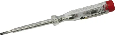 Produktbild von Dönges Spannungsprüfer, einpolig, 60 mm, 140 mm, mit Klipp (VDE)