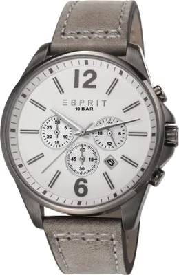 Produktbild von Esprit - Esprit Herrenuhr Tallac Chrono Weiß ES106921004