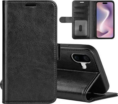 Immagine prodotto di Custodia a portafoglio per iPhone 16 - nera