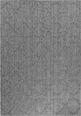 Produktbild von Teppium In & Outdoor Teppich Skandi Boho Stil Einfarbig Flachgewebe Wetterfest Wohnzimmer Balkon Terrasse Küchenteppich, Grösse: 80x150 cm
