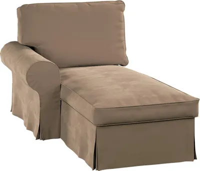 Produktbild von Dekoria Bezug für Ektorp Récamiere links, beige, Ektorp Bezug für Récamiere links