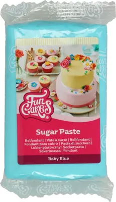 Produktbild von FunCakes Fondant Baby Blue 250g