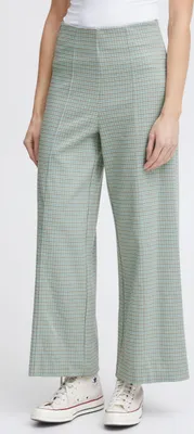 Image de ICHI IHKATE CAMELEON PA2 pantalon femme en tissu stretch coupe étroite