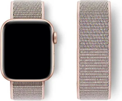 Produktbild von Nylon Loop Armband für Apple Watch 1-10 / SE Ultra Sport Stoff Ersatzband