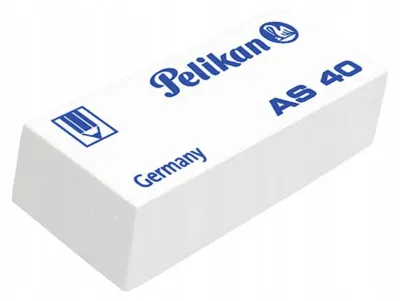 Produktbild von Pelikan AS40 Radiergummi weiß 1 Stück
