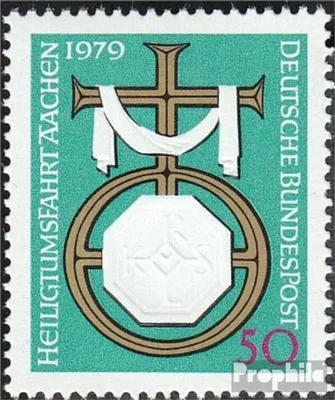 Produktbild von Briefmarken BRD (BR.Deutschland) 1979 Mi 1017 (kompl.Ausg.) FDC Heiligtumsfahrt Aachen