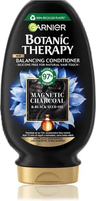 Zdjęcie produktu dla GARNIER - Botanic Therapy Magnetic Charcoal & Black Seed Oil Condiitioner 200ml