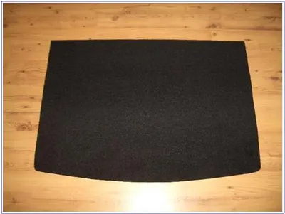 Produktbild von Kofferraummatte Teppich Schutzmatte passend für VW Golf 6 Plus