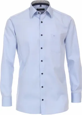 Produktbild von CASAMODA Herren Businesshemd Langarm Kent Comfort-Fit Hellblau 53