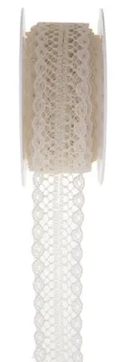 Produktbild von Spitzenband creme 20mm x 3m