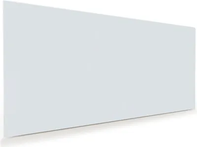 Produktbild von Glasbild 60x30cm in XXL für Wohnzimmer, Schlafzimmer Motiv Hellgrauer Hintergrund