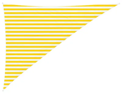 Zdjęcie produktu dla vidaXL Tent żółto-biały 3 x 4 x 5 m, 100% poliester typu Oxford