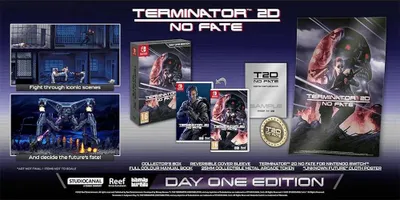 Produktbild von Reef Entertainment Terminator 2D No Fate NSW, Nintendo Switch, M (Reif)