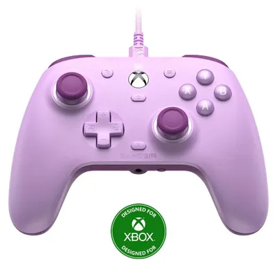 Image de Manette de jeu, joystick à effet Hall, câble de connexion, G7 SE Violet