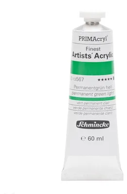 Produktbild von Schmincke PRIMAcryl Professional Acrylfarbe 60 ml - 567 Permanentgrün