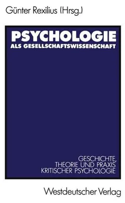 Obrázok produktu pre Psychologie als Gesellschaftswissenschaft