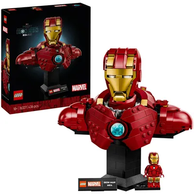 Obrázok produktu pre LEGO Busta Iron Man MK4, Stavebnica, 18 rok / roky, Plast, 436 kusov, 550 g