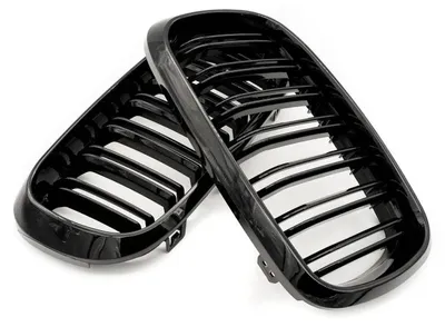 Obrázek produktu pro Maska chladiče BMW X5 F15 dual černý lesk