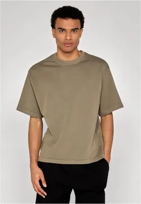 Immagine prodotto di Maglietta da uomo Urban Classics Heavy Washed Boxy Tee verde oliva chiaro - M