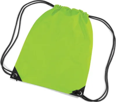 Produktbild von Bagbase Premium Turn Sack Wasser abweisend (11 Liter) BC1299 (Einheitsgröße) (Limetten Grün)