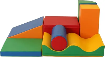 Produktbild von IGLU SET 34 Discoverer - Mehrfarbig - Schaumstoffbausteine - Bunte Spielbausteine für Kinder 1–5 Jahre