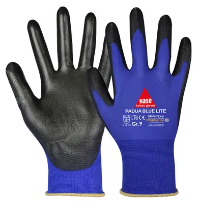 Produktbild von Hase Montagehandschuhe Padua Blue Lite Größe 10, Nylon 12 Stk