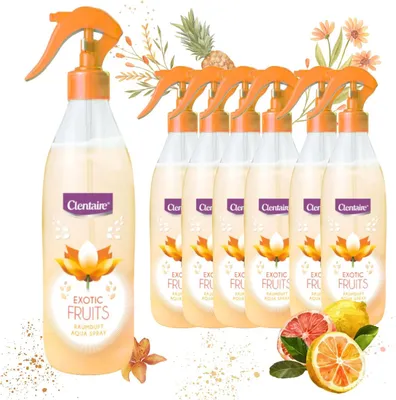 Produktbild von CLENTAIRE Lufterfrischer & Textilerfrischer exotic Fruits 12 x 425ml (12er Pack)