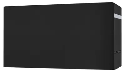 Produktbild von SucceBuy Grillabdeckung für Außengrills (167,64 cm), wasserdicht und wetterfest, robustes 600D-Polyester, leicht zu handhaben, mit sicheren Schnallen, schwarz