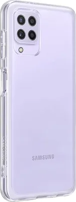 Produktbild von Samsung Soft Clear Cover Galaxy A22 (LTE), transparent