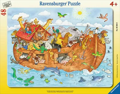 Obrázok produktu pre Ravensburger 6604 Ravensburger Die große Arche Noah Puzzle 48 Teile