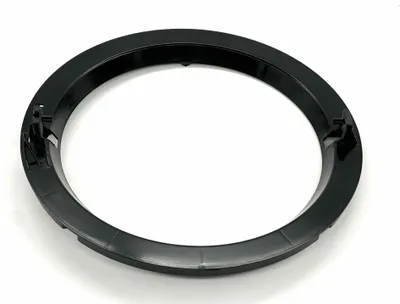 A black ring-shaped product is shown on a white background.