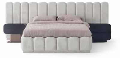 Obrázek produktu pro Bett Modern: Béžová, elegantní, dvojlůžko, čalouněné postel, čalounění