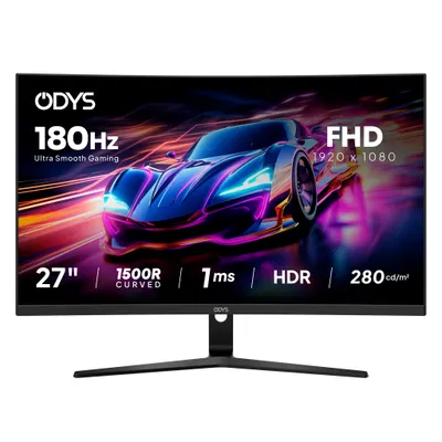 Produktbild von ODYS XP27-F-180 27 Zoll, Full-HD, 180 Hz, 1ms, HDR, 122% sRGB, 94 % DCI-P3