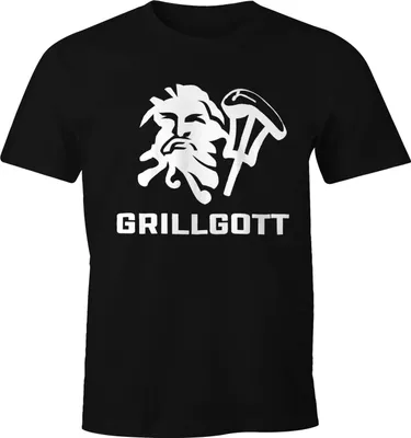 Produktbild von Herren T-Shirt Grill-Gott Fun-Shirt Moonworks®  3XL
