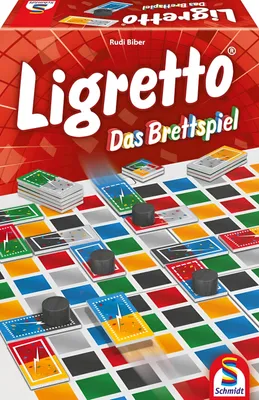 Produktbild von Schmidt Spiele Familienspiel Zuordnungsspiel Ligretto - Das Brettspiel 49386