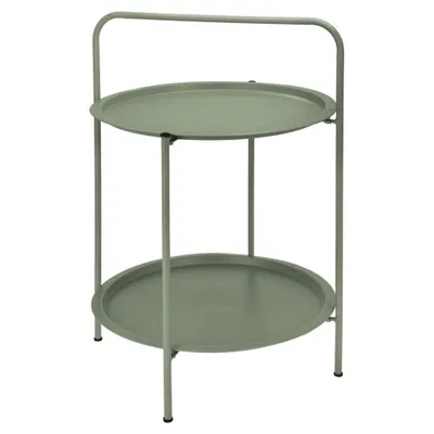 Obrázek produktu pro Zahradní stůl ProGarden se 2 policemi 50x66 cm matně zelený