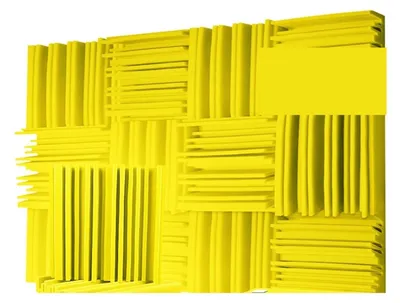 Image de Panneaux muraux absorbant le son pour l'isolation acoustique, lot de 12