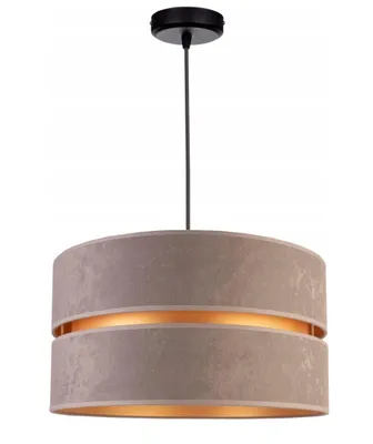 Produktbild von FKL DESIGN Home Deco Hängelampe Pendellampe Grau Beleuchtung 1-flamming E27 Hängeleuchte Pendelleuchte aus Serie N134 (N134-G)