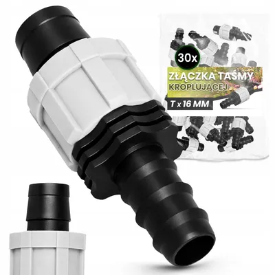 Produktbild von TRCR 16mm Tropfbewässerungsverbinder T-Stück 30 Stück