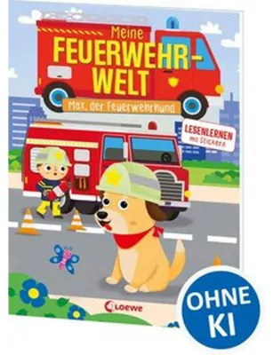 Obrázek produktu pro Meine Feuerwehr-Welt - Max, der Feuerwehrhund