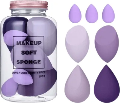 Image de Eponge de maquillage Carla Merum Purple Taille unique