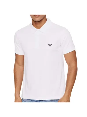 Immagine prodotto di Polo uomo EMPORIO ARMANI maglia manica corta con colletto e bottoni cotone elasticizzato articolo 211804 2R461 POLO S SLEEVE, EUR L - CN 180/104A - BR G - MX G, Cotone 95%,Spandex 5%