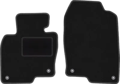 Immagine prodotto di Wielganizator tappetini auto velours anteriori adatto per Mazda CX-5 II (2017-, SUV) neri, set 2 pz, con fissaggi
