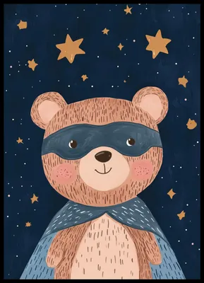 Zdjęcie produktu dla Plakat 50x70cm Wzory dla Dzieci, Chłopca Do Pokoju - Supermiś