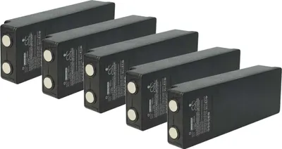Produktbild von vhbw 5x Akku Ersatz für Scanreco RSC7220 für Industrie-Funkfernsteuerung Fernbedienung (3000 mAh, 7,2 V, NiMH) - Schwarz