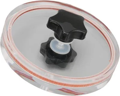 Produktbild von Famanu Plattenlabel-Schutz - Vinyl-Reinigungsclip - Für 12 Zoll - Rot