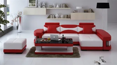 Produktbild von Eckcouch Eckgarnitur Wohnlandschaft L Form Sofa Ecksofa Couch Garnitur Polster